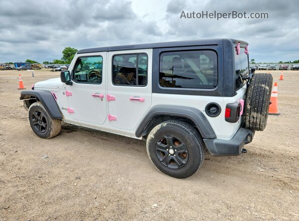 1C4HJXDN1LW129266 2020 JEEP WRANGLER White უკანა მარცხენა