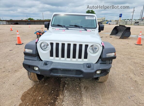 1C4HJXDN1LW129266 2020 JEEP WRANGLER White წინა ხედი