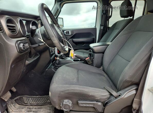 1C4HJXDN1LW129266 2020 JEEP WRANGLER White წინა სალონის ხედი