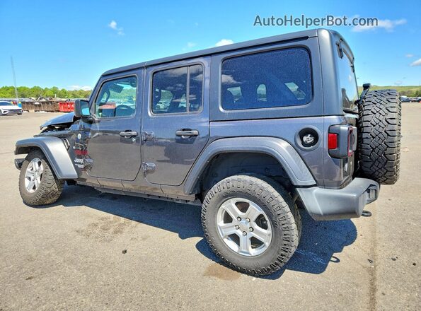 1C4HJXDN2KW683852 2019 JEEP WRANGLER Charcoal Հետևի ձախ