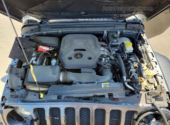 1C4HJXDN2KW683852 2019 JEEP WRANGLER Charcoal Սալոնի հետևի տեսք