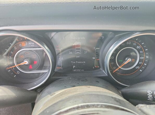 1C4HJXDN2KW683852 2019 JEEP WRANGLER Charcoal Սարքավորումների վահանակի տեսք