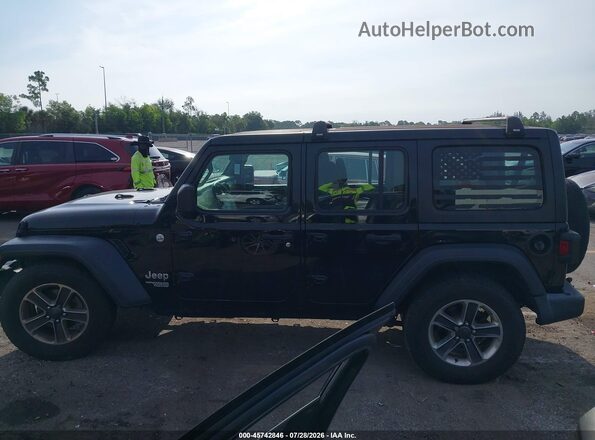 1C4HJXDN2LW345773 2020 JEEP WRANGLER UNLIMITED Черный Панорамный вид салона 360°