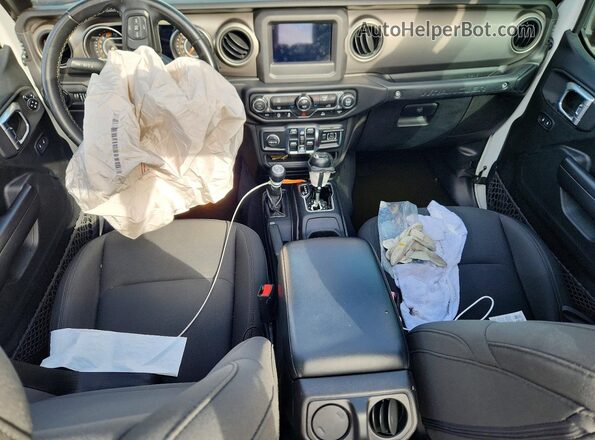 1C4HJXDN2MW622164 2021 JEEP WRANGLER White წინა პანელის ხედი