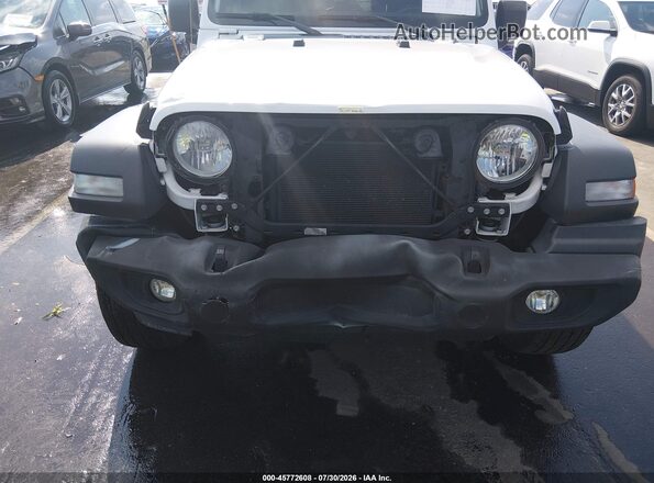 1C4HJXDN2MW649039 2021 JEEP WRANGLER UNLIMITED Белый Вид спереди