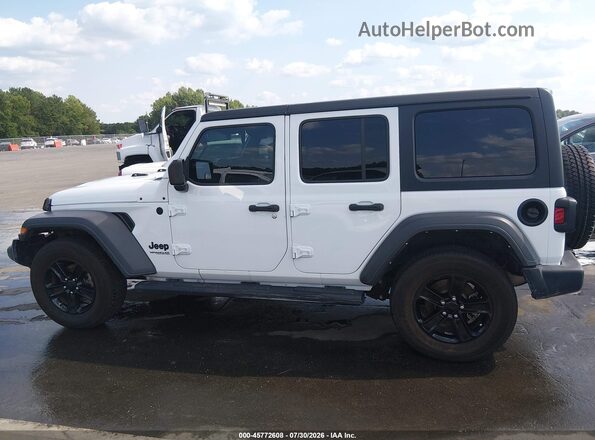 1C4HJXDN2MW649039 2021 JEEP WRANGLER UNLIMITED Белый Панорамный вид салона 360°