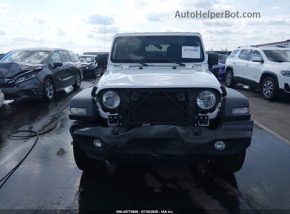 1C4HJXDN2MW649039 2021 JEEP WRANGLER UNLIMITED Белый Вид щитка приборов