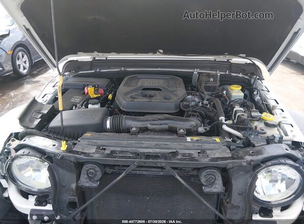 1C4HJXDN2MW649039 2021 JEEP WRANGLER UNLIMITED Белый Вид сзади