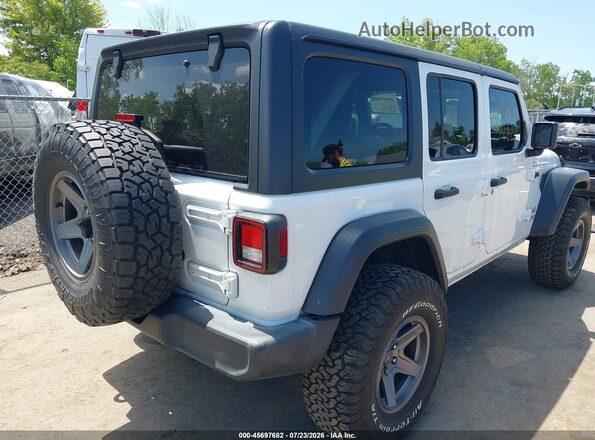 1C4HJXDN3KW609288 2019 JEEP WRANGLER UNLIMITED White უკანა მარჯვენა