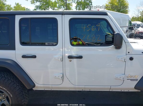 1C4HJXDN3KW609288 2019 JEEP WRANGLER UNLIMITED White უკანა სალონის ხედი