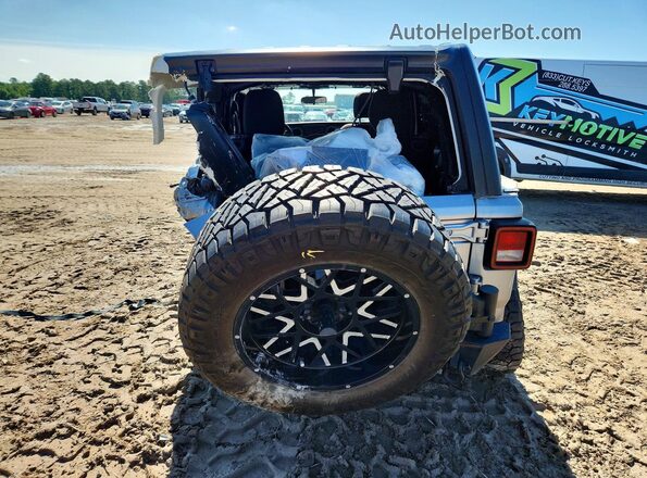 1C4HJXDN3KW639925 2019 JEEP WRANGLER Silver Widok z tyłu