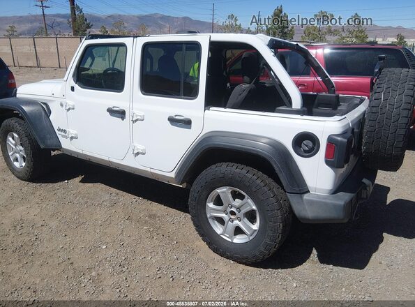 1C4HJXDN3LW127535 2020 JEEP WRANGLER UNLIMITED Белый Задняя левая четверть