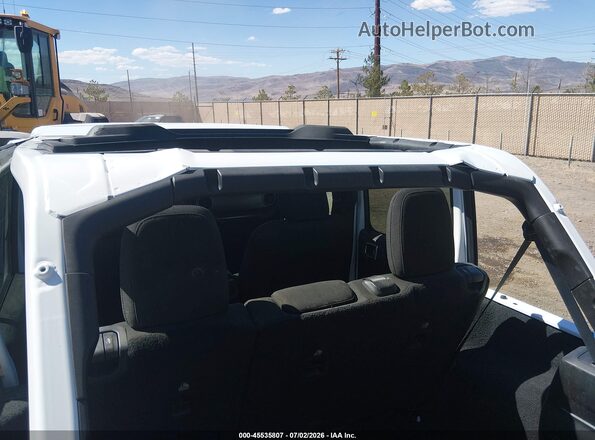 1C4HJXDN3LW127535 2020 JEEP WRANGLER UNLIMITED Белый Вид спереди