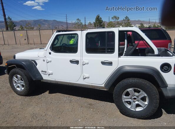 1C4HJXDN3LW127535 2020 JEEP WRANGLER UNLIMITED Белый Панорамный вид салона 360°