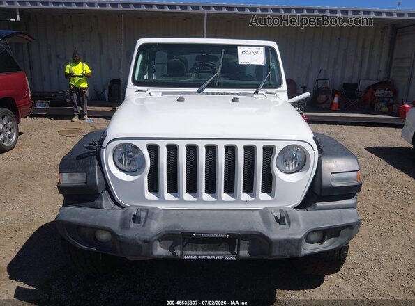 1C4HJXDN3LW127535 2020 JEEP WRANGLER UNLIMITED Белый Вид щитка приборов