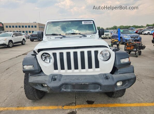 1C4HJXDN3LW248467 2020 JEEP WRANGLER Белый Вид спереди
