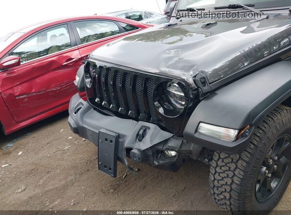 1C4HJXDN3MW521926 2021 JEEP WRANGLER UNLIMITED Gray Vista frontal