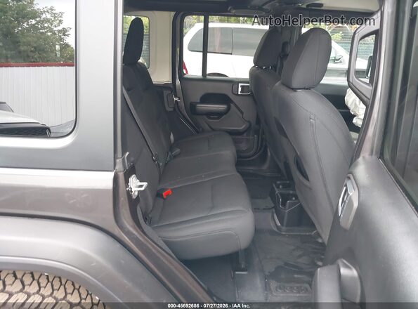 1C4HJXDN3MW521926 2021 JEEP WRANGLER UNLIMITED Gray Vista de la etiqueta del VIN
