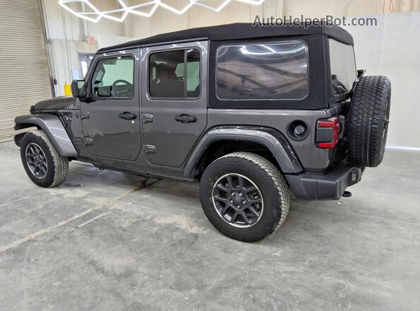 1C4HJXDN3MW712097 2021 JEEP WRANGLER Gray Задня ліва чверть
