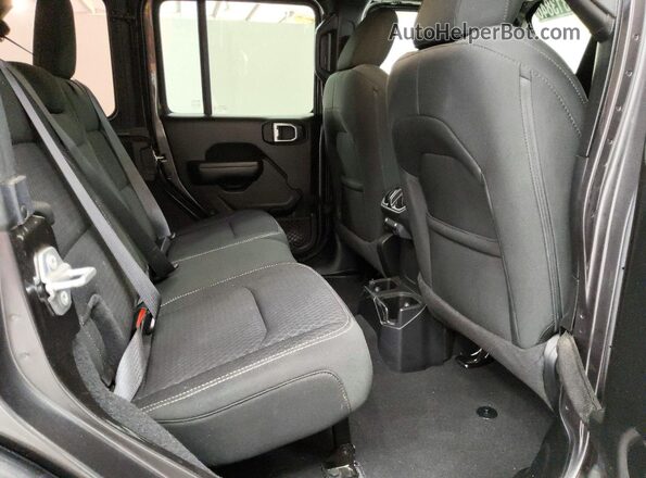 1C4HJXDN3MW712097 2021 JEEP WRANGLER Gray Вид задніх сидінь