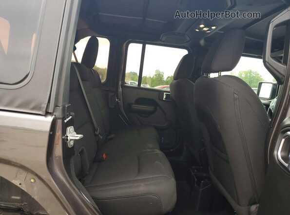 1C4HJXDN3MW762420 2021 JEEP WRANGLER Gray Вид задньої частини салону