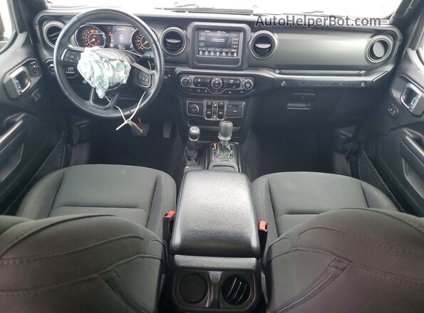 1C4HJXDN3MW762420 2021 JEEP WRANGLER Gray Вид панелі приладів