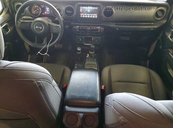 1C4HJXDN3NW226875 2022 JEEP WRANGLER Beige Dashboard view