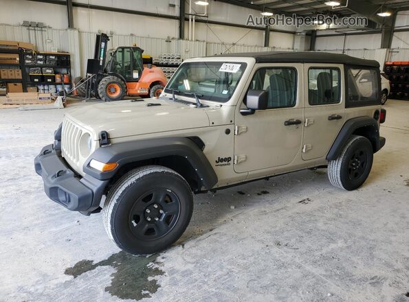 1C4HJXDN3NW226875 2022 JEEP WRANGLER Beige 