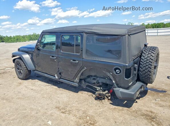 1C4HJXDN3PW520442 2023 JEEP WRANGLER Black Tył lewy