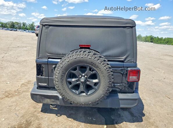 1C4HJXDN3PW520442 2023 JEEP WRANGLER Black Widok z tyłu