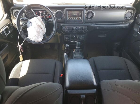 1C4HJXDN3PW520442 2023 JEEP WRANGLER Black Widok deski rozdzielczej