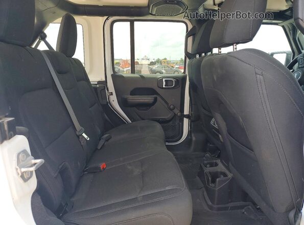 1C4HJXDN4JW265811 2018 JEEP WRANGLER Белый Вид задних сидений