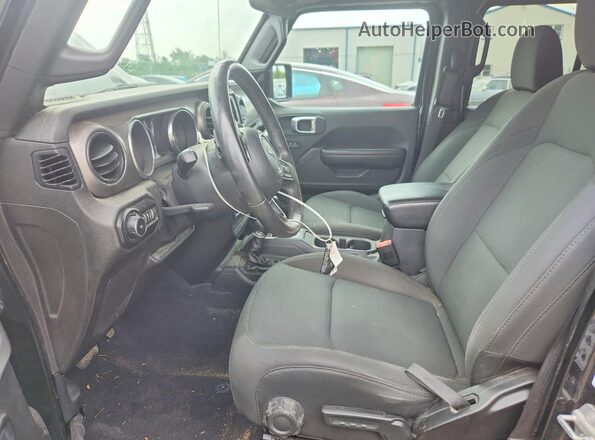 1C4HJXDN4KW636161 2019 JEEP WRANGLER Black Front interior view