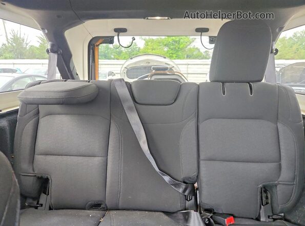 1C4HJXDN4KW636161 2019 JEEP WRANGLER Black Rear seats view