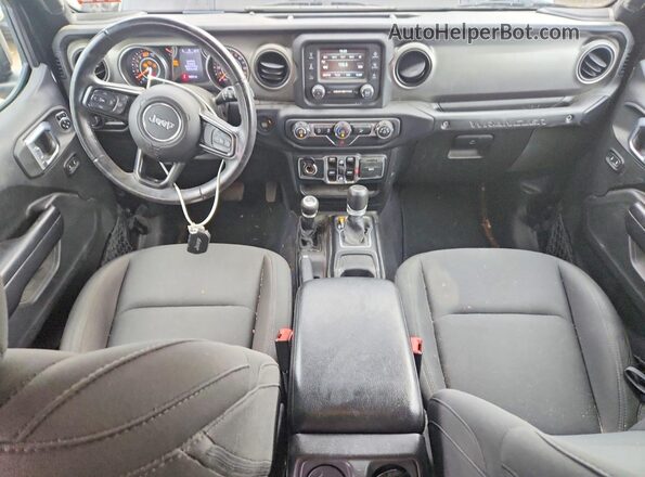 1C4HJXDN4KW636161 2019 JEEP WRANGLER Black Dashboard view
