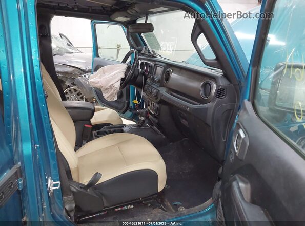 1C4HJXDN4LW134509 2020 JEEP WRANGLER UNLIMITED Green Vista interior delantera