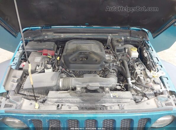 1C4HJXDN4LW134509 2020 JEEP WRANGLER UNLIMITED Green Vista trasera