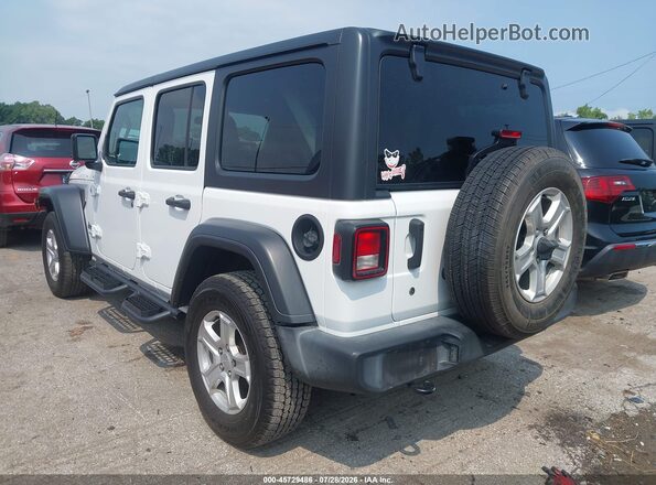 1C4HJXDN4LW138897 2020 JEEP WRANGLER UNLIMITED White უკანა მარცხენა