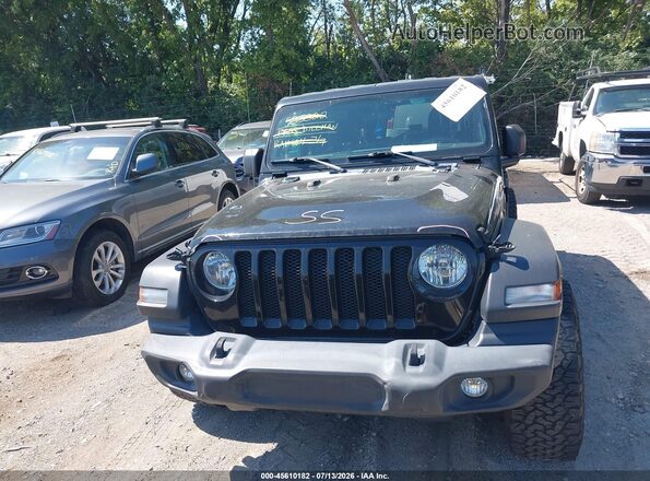 1C4HJXDN4LW165047 2020 JEEP WRANGLER UNLIMITED Black Widok z przodu