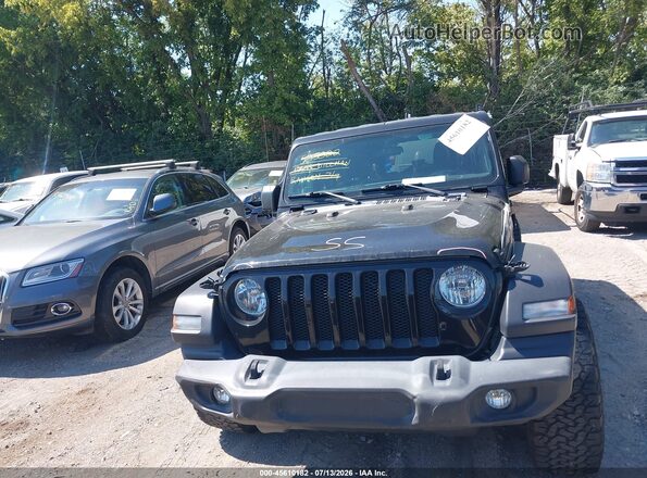 1C4HJXDN4LW165047 2020 JEEP WRANGLER UNLIMITED Black Widok zestawu wskaźników