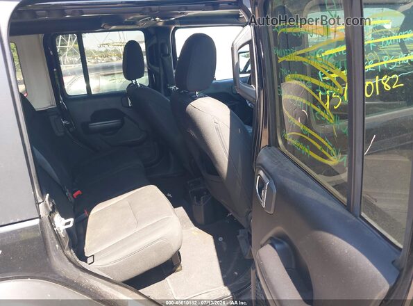 1C4HJXDN4LW165047 2020 JEEP WRANGLER UNLIMITED Black Widok naklejki z numerem VIN