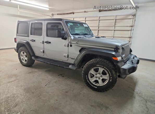 1C4HJXDN4LW198226 2020 JEEP WRANGLER Silver Передня права чверть