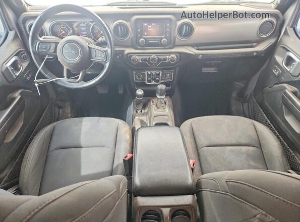 1C4HJXDN4LW198226 2020 JEEP WRANGLER Silver Вид панелі приладів