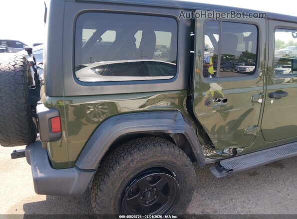 1C4HJXDN4LW340011 2020 JEEP WRANGLER UNLIMITED Green Widok z przodu