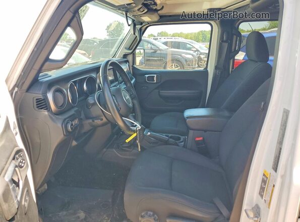 1C4HJXDN4LW348237 2020 JEEP WRANGLER Белый Вид салона спереди