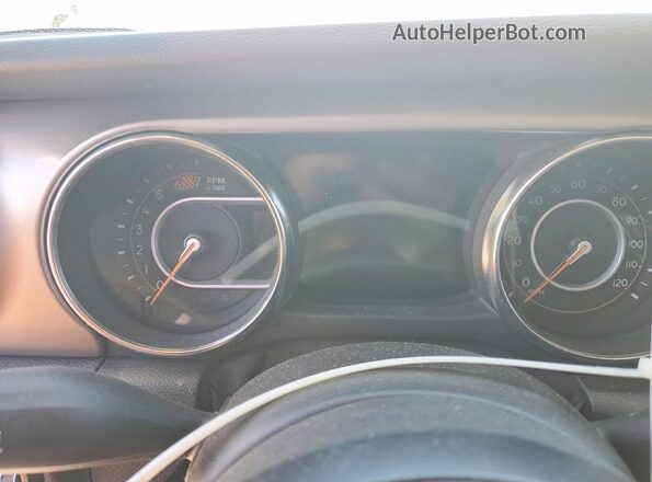 1C4HJXDN4LW348237 2020 JEEP WRANGLER Белый Вид щитка приборов