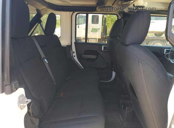 1C4HJXDN4LW348237 2020 JEEP WRANGLER Белый Вид задней части салона