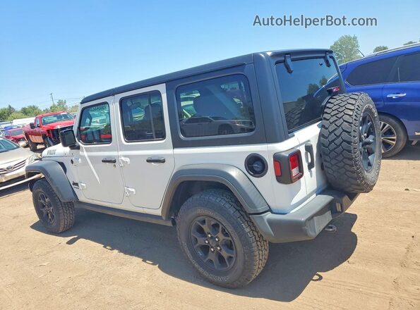 1C4HJXDN4LW348237 2020 JEEP WRANGLER Белый Задняя левая четверть