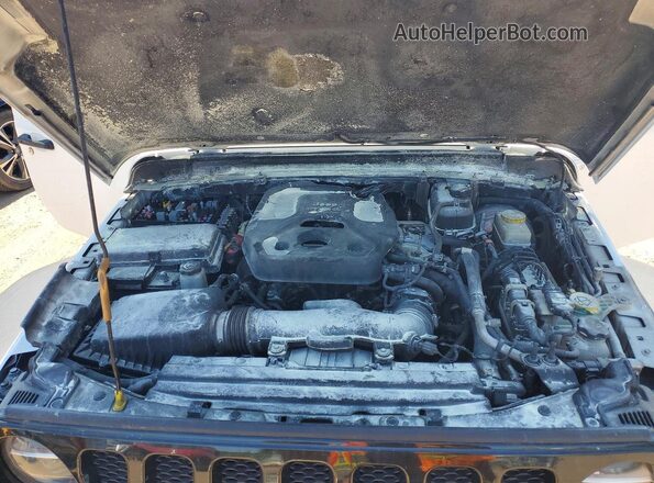 1C4HJXDN4LW348237 2020 JEEP WRANGLER Белый Вид подкапотного пространства