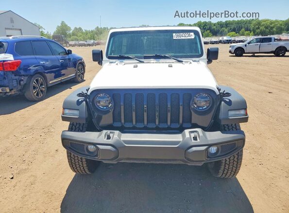 1C4HJXDN4LW348237 2020 JEEP WRANGLER Белый Вид спереди